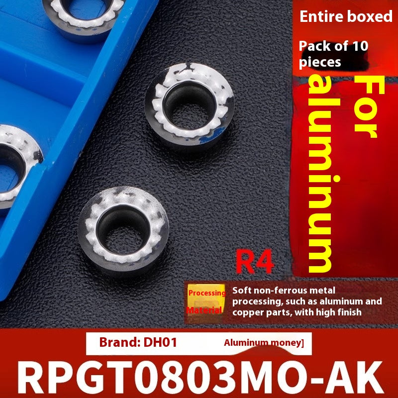 2042-CNC milling inserts, RPMW carbide R5 machining center, R4 milling machine, R6 milling inserts, RPMT round cutter cutters Shandong Denso Pricision Tools Co.,Ltd.